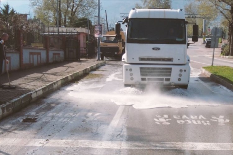 Bursa'nın G&uuml;rsu il&ccedil;esinde bayram temizliği