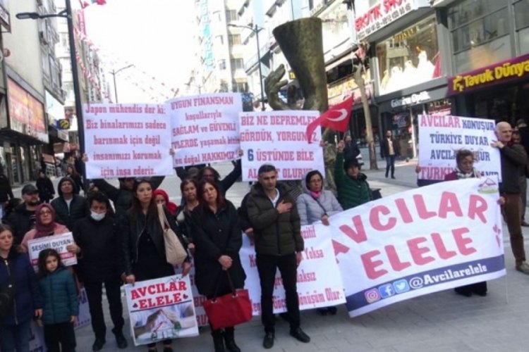 İstanbul Avcılar'da kentsel d&ouml;n&uuml;ş&uuml;m y&uuml;r&uuml;y&uuml;ş&uuml;!  "Sesimi Duyan Var Mı?"
