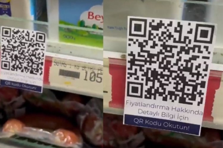 Bu kez QR kodlu etiketler g&uuml;ndemde