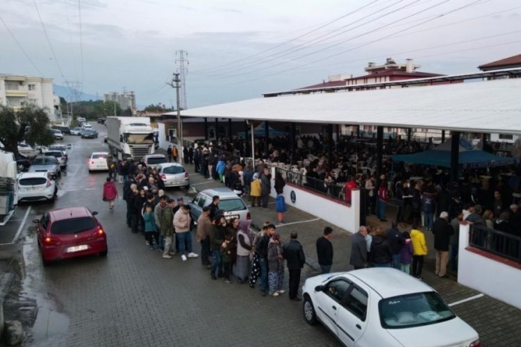 Aydın Nazilli'de 5 bin kişi aynı sofrada buluştu