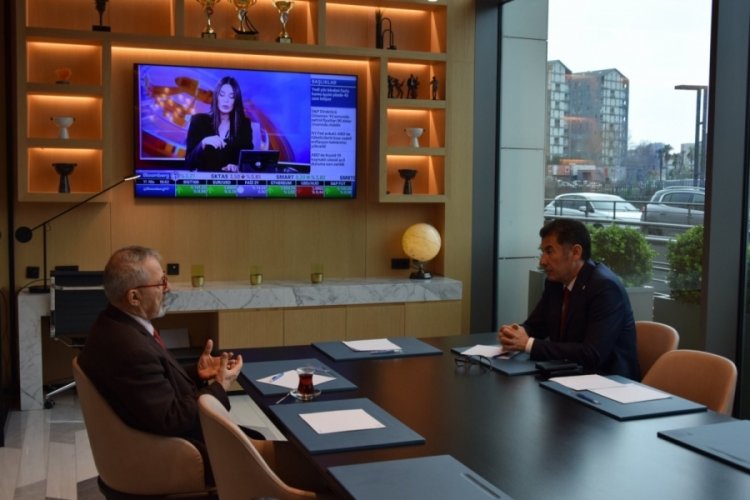 Sinan Oğan, Prof. Dr. Naci G&ouml;r&uuml;r ile g&ouml;r&uuml;şt&uuml;