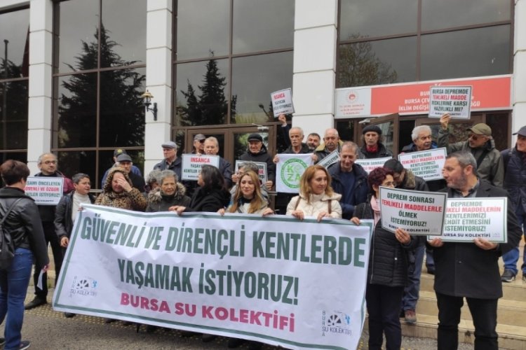Bursa Su Kolektifi: G&uuml;venli kentlerde yaşamak istiyoruz