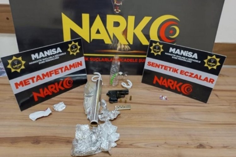 Manisa'da uyuşturucu operasyonlarında 2 tutuklama