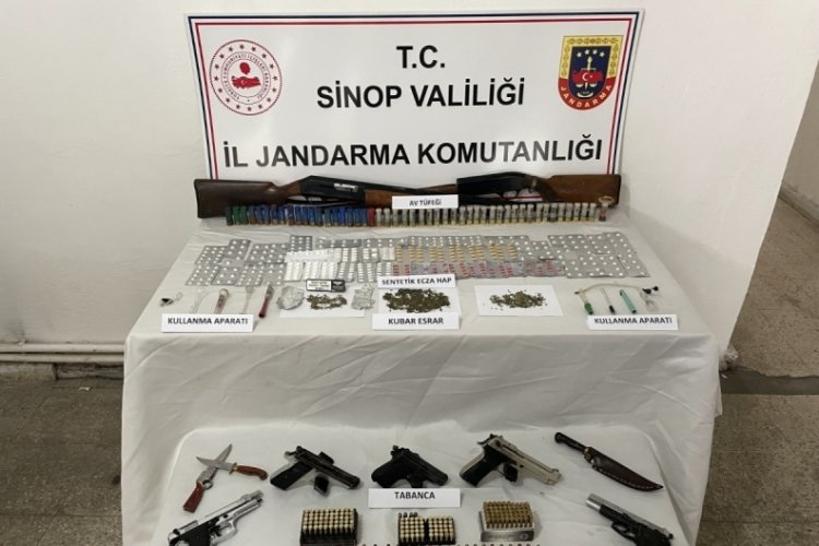 Sinop'ta k&ouml;k&uuml;n&uuml; kurutma operasyonu: 26 g&ouml;zlatı
