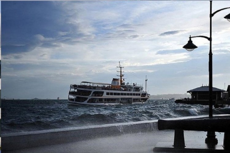 İstanbul'da bazı vapur seferleri iptal edildi