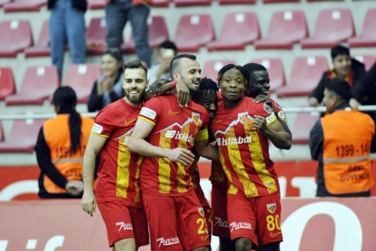 Kayserispor ilk 5'e girme şansını y&uuml;kseltti