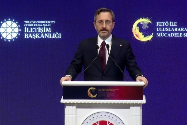 Fahrettin Altun: Ter&ouml;r &ouml;rg&uuml;tleri akrep gibidir, cebinde taşıyanı sokar