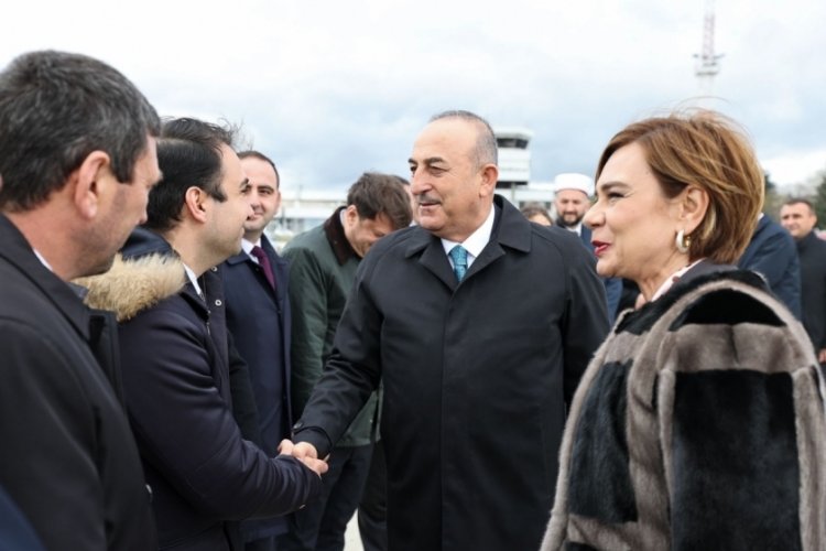 Bakan &Ccedil;avuşoğlu, Bulgaristan'a gitti
