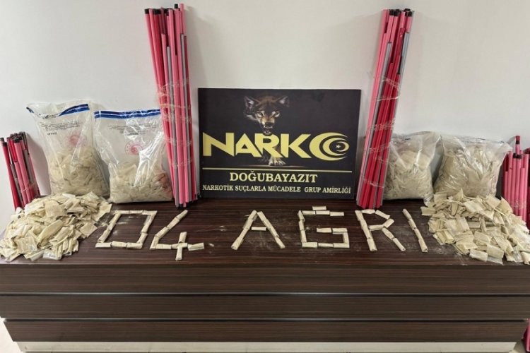 Ağrı'da 34 kilo eroin ele ge&ccedil;irildi