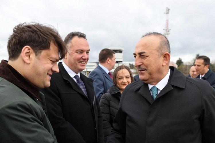 Bakan Mevl&uuml;t &Ccedil;avuşoğlu, Bulgaristan'da