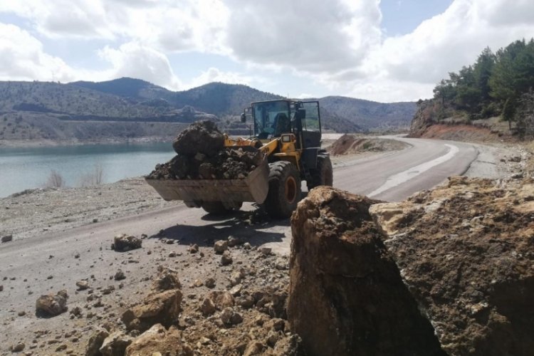 Sivas'ta heyelan meydana geldi