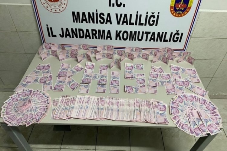 Manisa'da jandarmadan ekiplerinden sahte banknot operasyonu