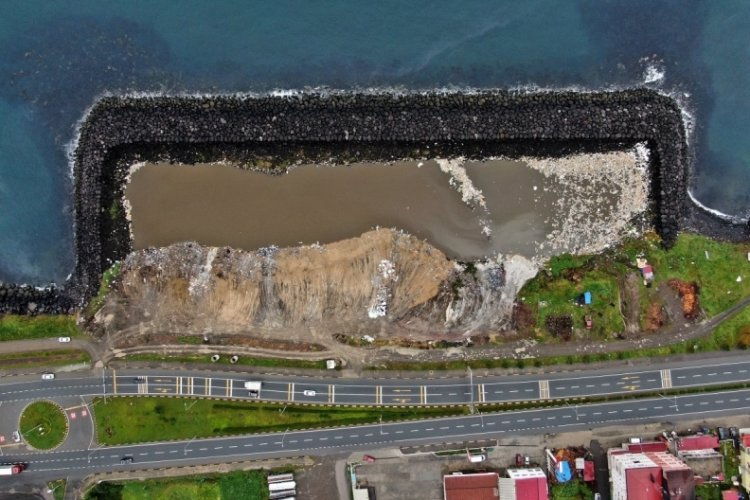 Trabzon'da Karadeniz'e yakışmayan g&ouml;r&uuml;nt&uuml;ler