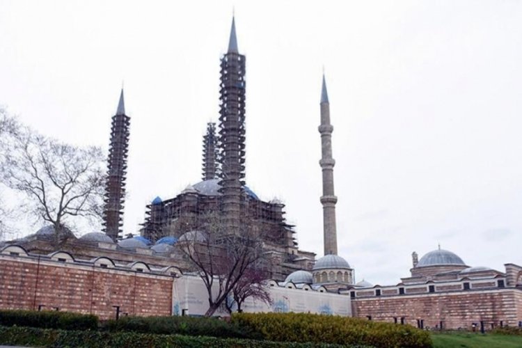 Edirne'de Selimiye Camii'nin kapalı sanılması ziyaret&ccedil;i sayısını d&uuml;ş&uuml;rd&uuml;