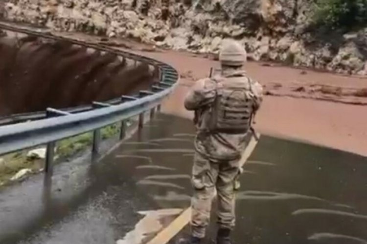 Mardin'de sağanak yağış!