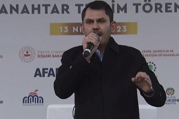 Murat Kurum: 1 yılda 319 bin konutumuzu teslim edeceğiz