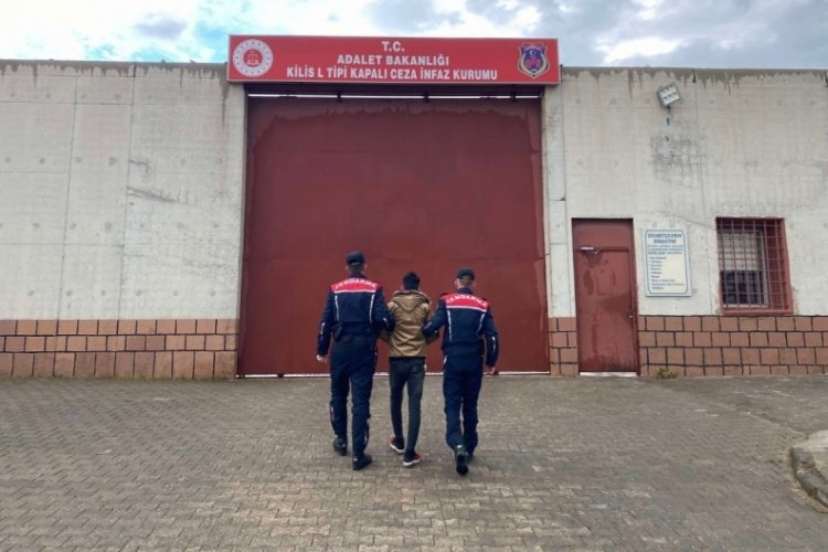 Kilis'te kesinleşmiş hapis cezası olan zanlı yakalandı