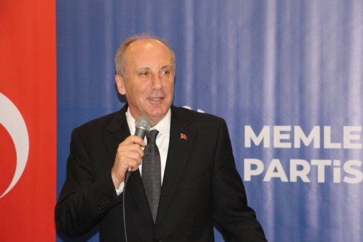 İnce: Ne cumhur ne millet ortadan bodoslama gidiyoruz