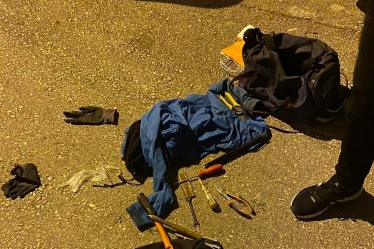 Bursa'da mahalleyi bezdiren hırsız yakalandı