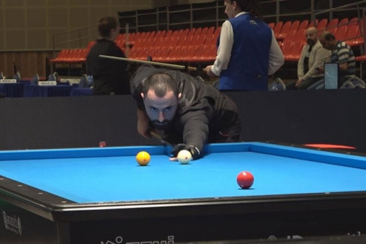 Berkay Karakurt Avrupa Bilardo Şampiyonası'nda finale kaldı