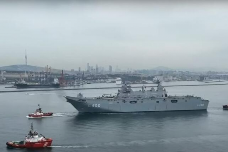 TCG Anadolu gemisi yarın ziyarete a&ccedil;ılacak
