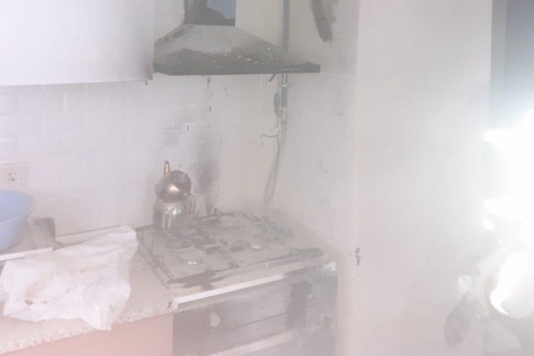 Zonguldak'ta mutfakta unutulan tencere bomba gibi patladı