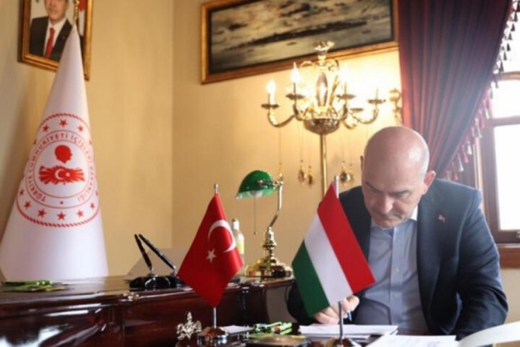 Bakan Soylu, Macar mevkidaşıyla g&ouml;r&uuml;şt&uuml;