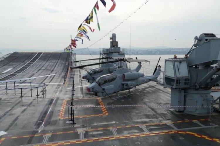 TCG Anadolu, Sarayburnu Limanı'nda bug&uuml;n ziyarete a&ccedil;ılacak