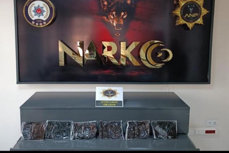Ağrı'da 85 yaşında afyon sakızı ile yakalandı