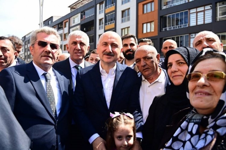 Bakan Karaismailoğlu'na Trabzon'da yoğun ilgi