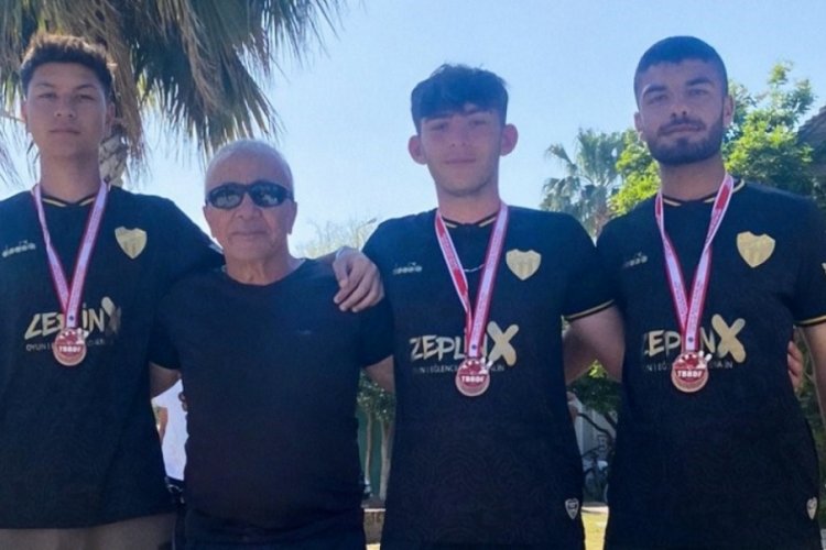 Bursaspor Bocce Takımı Petank Şampiyonası'nda 3. oldu