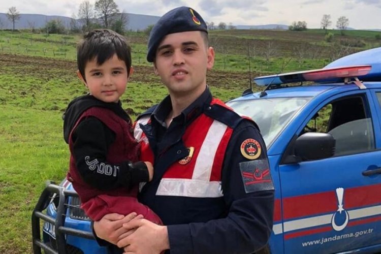 Tokat'ta kaybolan 3 yaşındaki Kağan'ı jandarma ekipleri buldu