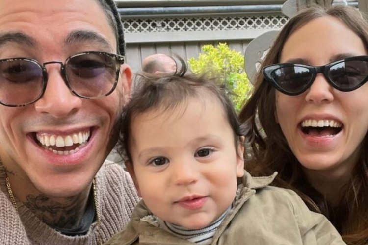 Can Bonomo ve &Ouml;yk&uuml; Karayel'in oğlu Roman 2 yaşında