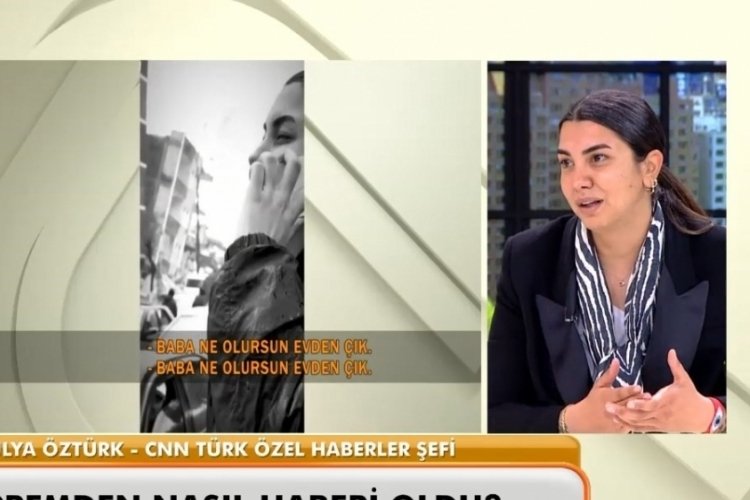 Gazeteci Fulya &Ouml;zt&uuml;rk deprem b&ouml;lgesinde yaşadıklarını anlattı