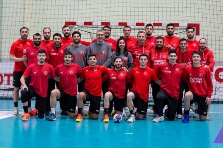 A Milli Erkek Hentbol Takımı, ma&ccedil; hazırlıklarında