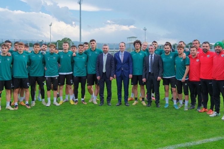 Erbakan'dan Bursaspor'a Ziyaret