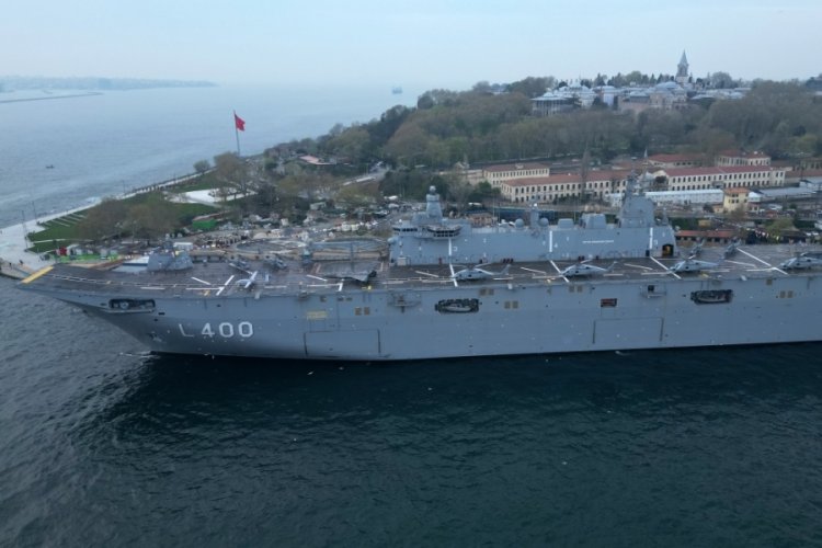 TCG Anadolu'yu 14 bin 251 vatandaş ziyaret etti