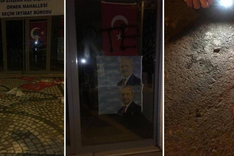 İstanbul Valiliği'nden CHP se&ccedil;im b&uuml;rosuna saldırıya ilişkin a&ccedil;ıklama