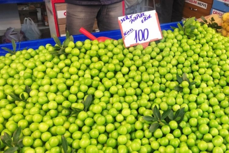Bursa'da eriğin kilosu d&uuml;şt&uuml;!