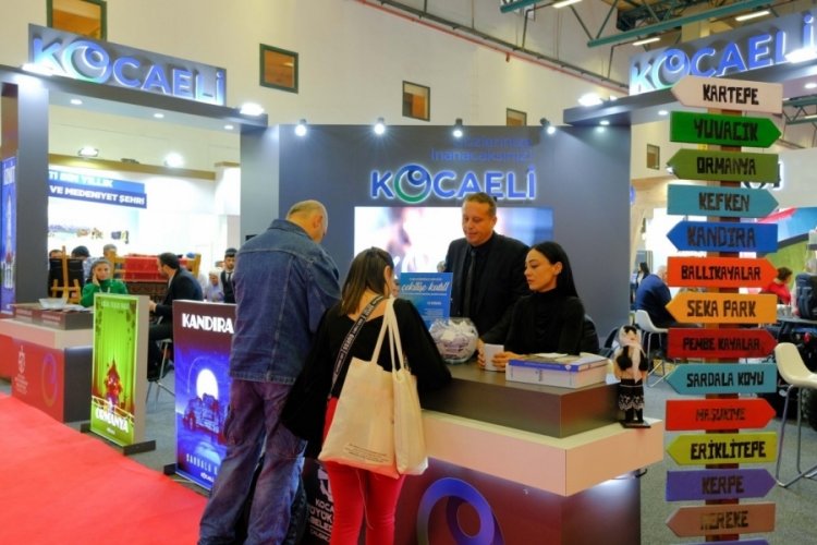 Turizm fuarının parlayan yıldızı Kocaeli oldu