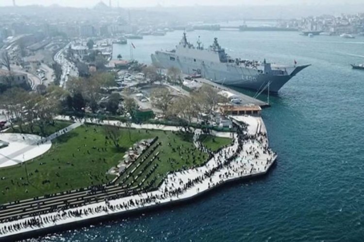 TCG Anadolu'ya ziyaret&ccedil;i akını!