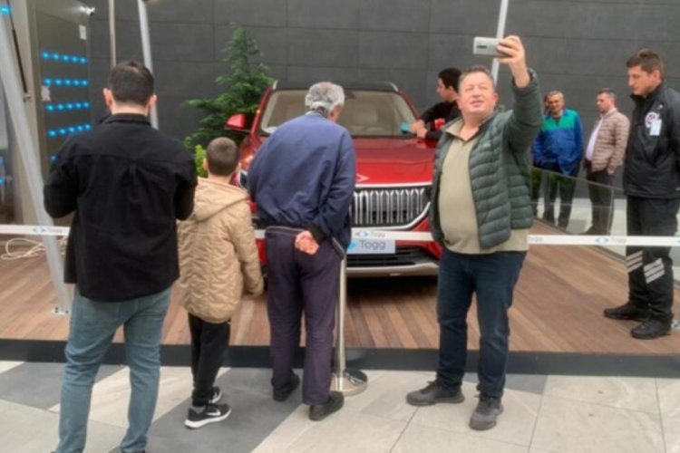 Rize'de Togg'a yoğun ilgi
