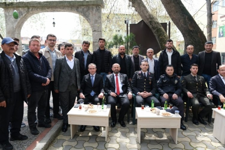 Belediye Başkanı Ali Aykurt hemşehrileri ile bayramlaştı