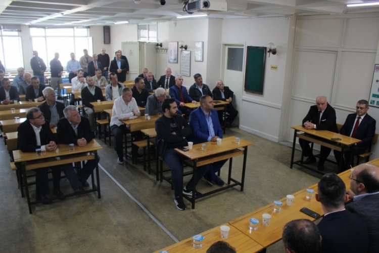 Bursa Şof&ouml;rler ve Otomobilciler Esnaf Odası &uuml;yeleri bayramlaştı