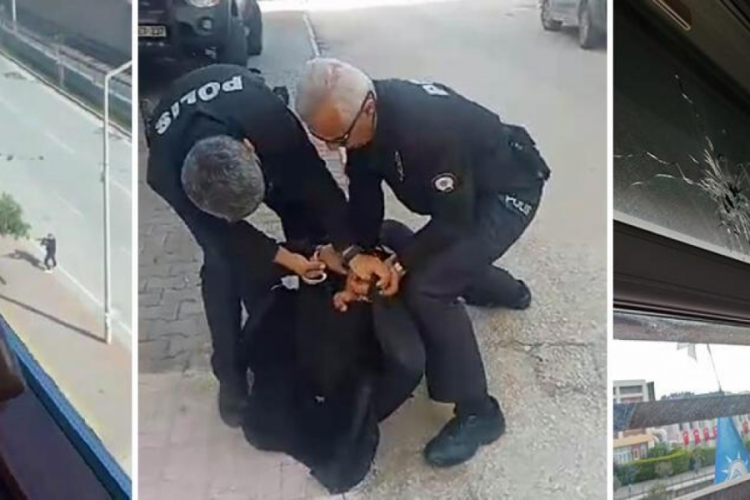 AK Parti &Ccedil;ukurova İl&ccedil;e Başkanlığı'na saldıran şahıs tutuklandı