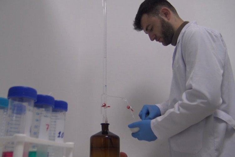 Bursa'da Nil&uuml;fer Belediyesi'nden &ccedil;ift&ccedil;inin maliyetini azaltacak Laboratuvar