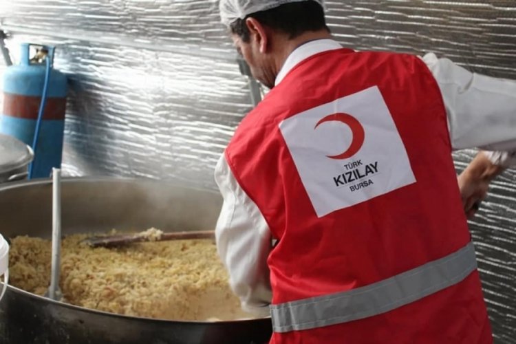 Kızılay Bursa'dan Ramazan'da yardım yağmuru