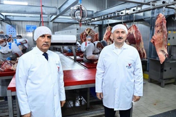 Bakanlar Et ve S&uuml;t Kurumu Trabzon Et Kombinası'nın a&ccedil;ılışını yaptı