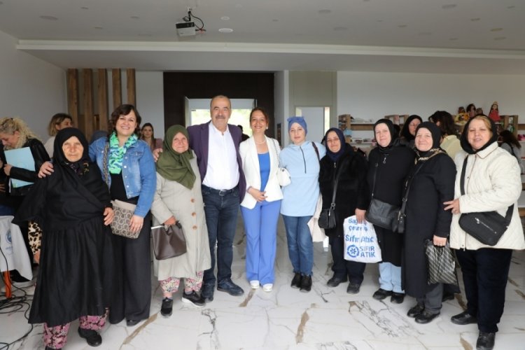 Bursa'da Hanımeli imece evinde kadın buluşmaları başladı