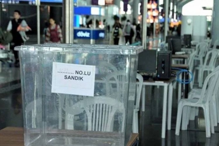 İstanbul Havalimanı'nda se&ccedil;im sandıkları kuruldu